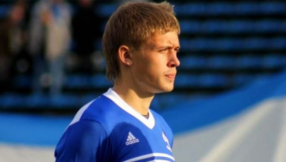 Александр Жиров в форме барнаульского "Динамо".