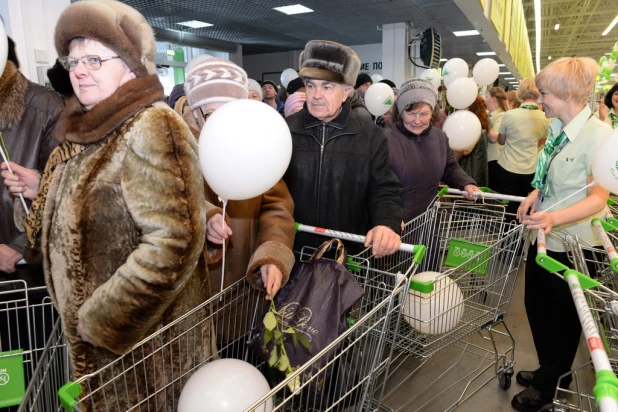 В Барнауле открылся первый магазин "Леруа Мерлен".