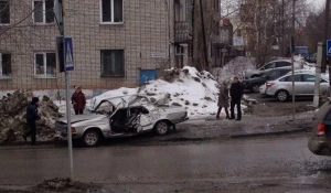 Авария на пр. Комсомольском - ул.Интернациональная.