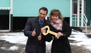 Победительница акции "За квартирой на лыжи" в 2015 году.