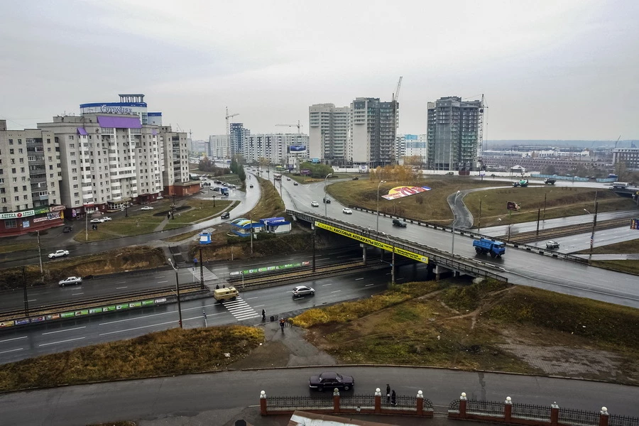 Дороги. Павловский тракт. Барнаул.