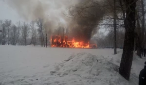 Пожар в "Изумрудном".