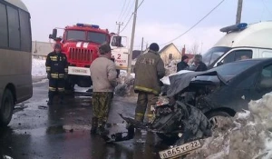 ДТП в поселке "Авиатор".