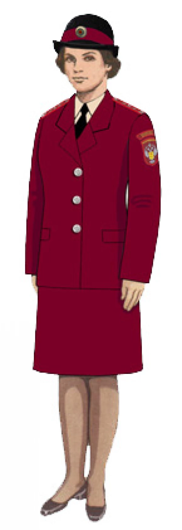 Правила ношения предметов формы одежды гражданских служащих