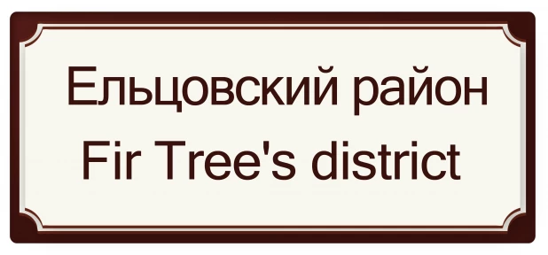 Ельцовский район - Дерева Ель район