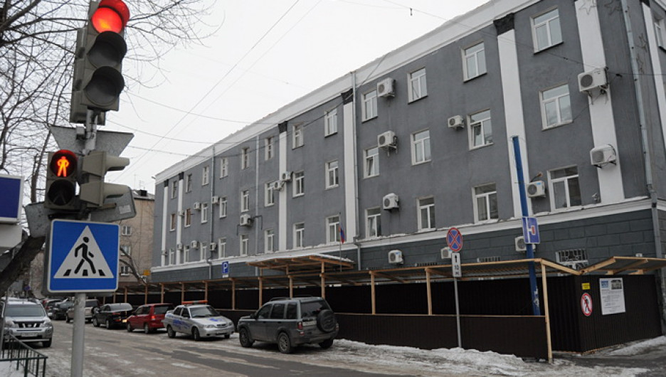 Реконструкция фасада Арбитражного суда в Барнауле.