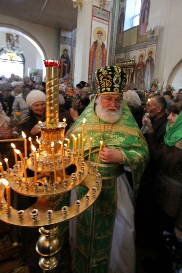 Вербное воскресенье в Барнауле. 5 апреля 2015 года.