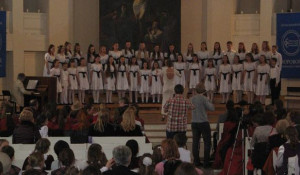 Хор "Сентябринки" на первом детско-юношеском хоровом чемпионате мира. Апрель 2014 года.