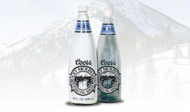 Минеральная вода от Coors.