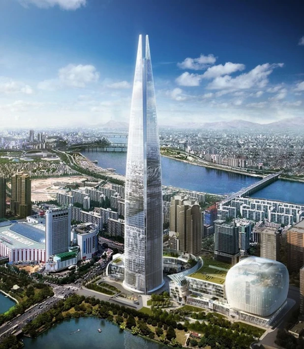 Lotte World Tower.