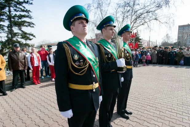 Эстафета Победы в Барнауле. 18 апреля 2014 года.