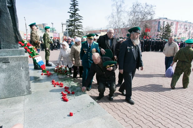 Эстафета Победы в Барнауле. 18 апреля 2014 года.