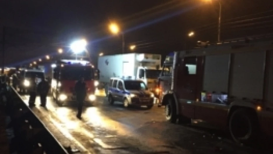 Авария на МКАД 20 апреля.