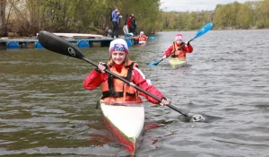 На гребном канале в Барнауле.