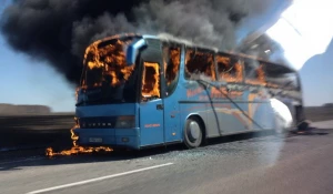 Пожар на М52. 25 апреля 2015 г.