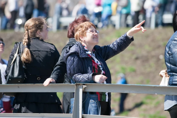 Авиашоу в Барнауле. 25 апреля 2015 года.