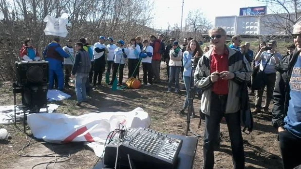 Сплав и рок-концерт на Барнаулке. 25 апреля 2015 года.