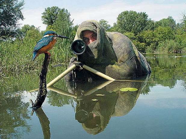 На что способны фотографы ради лучшего кадра.