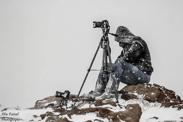 На что способны фотографы ради лучшего кадра.