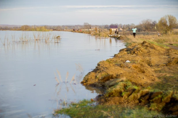 Паводок в Заринске, 27-28 апреля 2015 года.