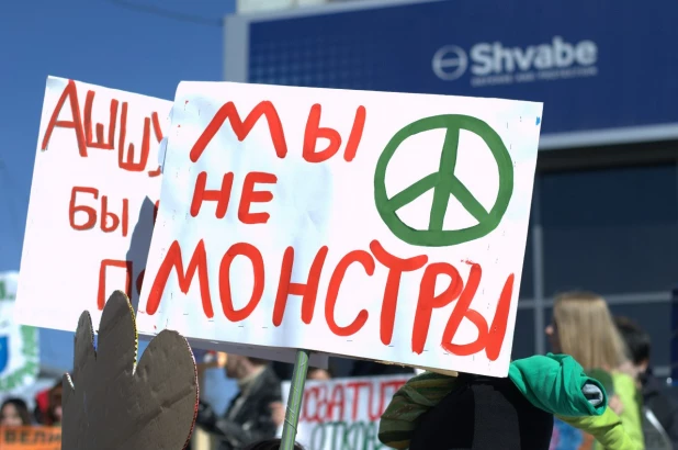 Монстрация в Новосибирске - 2015.