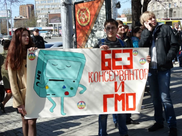 Монстрация в Новосибирске - 2015.