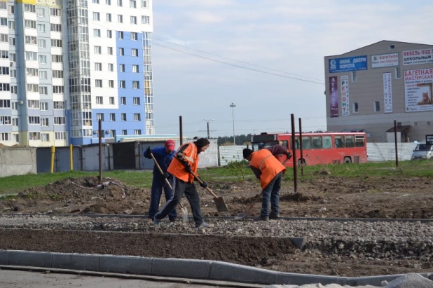 Реконструкция проезда Северный Власихинский.