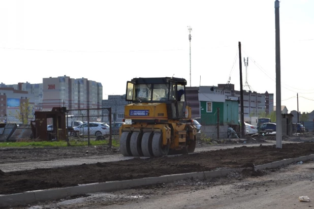 Реконструкция проезда Северный Власихинский.