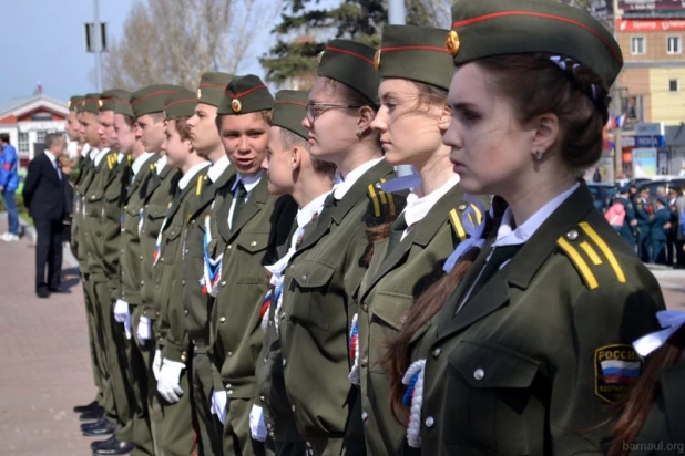 "Вспомним всех поименно…". Барнаул, 8 мая, 2015 года.