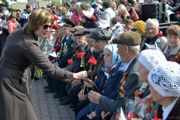 "Вспомним всех поименно…". Барнаул, 8 мая, 2015 года.