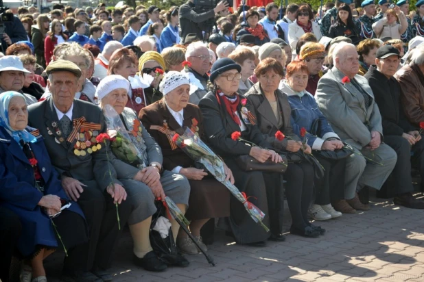 "Вспомним всех поименно…". Барнаул, 8 мая, 2015 года.