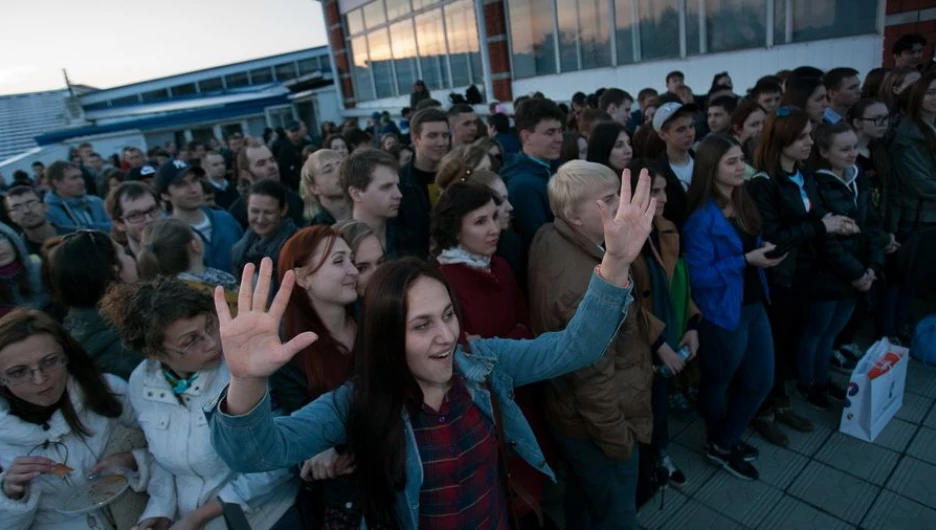 День радио на "Серебряном Дожде". Барнаул, 7 мая 2015 года.