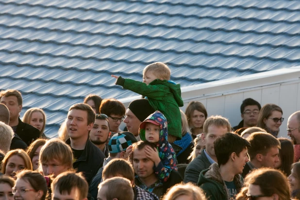 День радио на "Серебряном Дожде". Барнаул, 7 мая 2015 года.