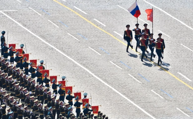 Парад Победы в Москве 9 мая 2015 года.