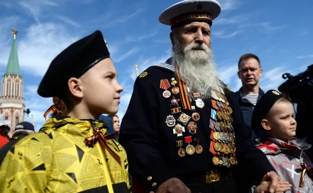 Парад Победы в Москве 9 мая 2015 года.