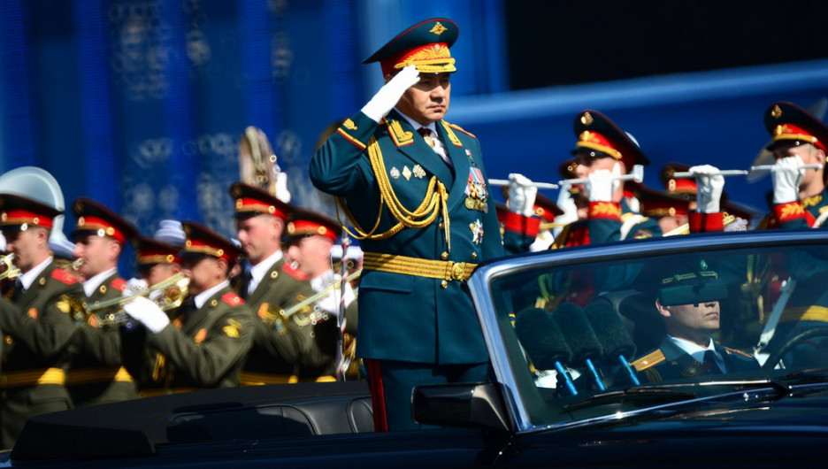 Парад Победы в Москве 9 мая 2015 года.