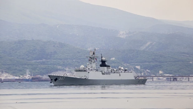 Визит китайских военных моряков в Новороссийск. 8-9 мая 2015 года.