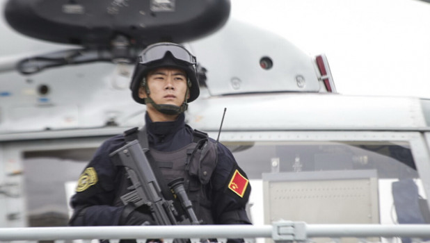Визит китайских военных моряков в Новороссийск. 8-9 мая 2015 года.