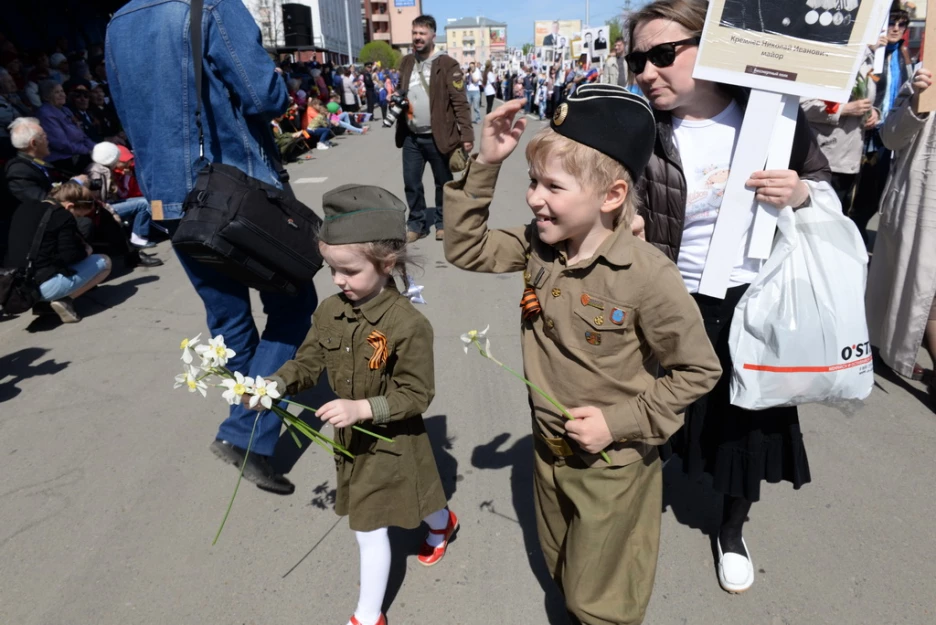 Дети и бессмертный полк