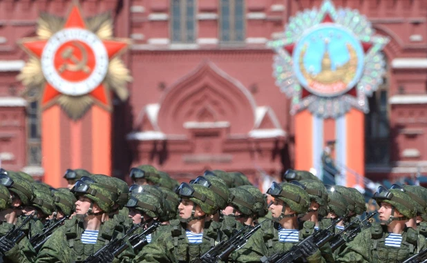 Парад Победы в Москве 9 мая 2015 года.