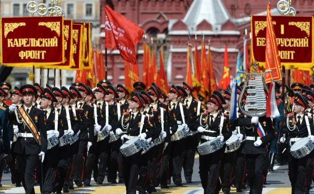 Парад Победы в Москве 9 мая 2015 года.