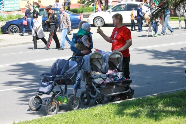 9 мая 2015 в Барнауле.