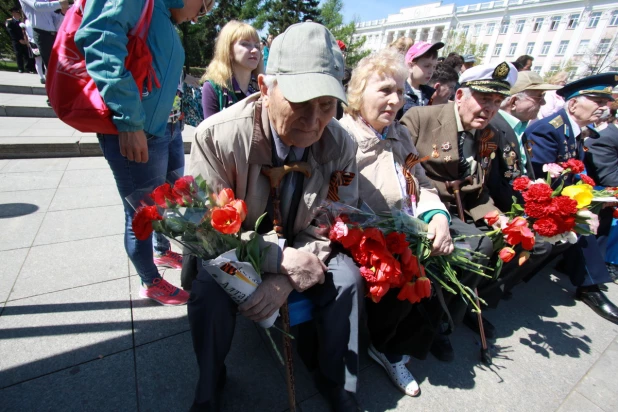 9 мая 2015 в Барнауле.