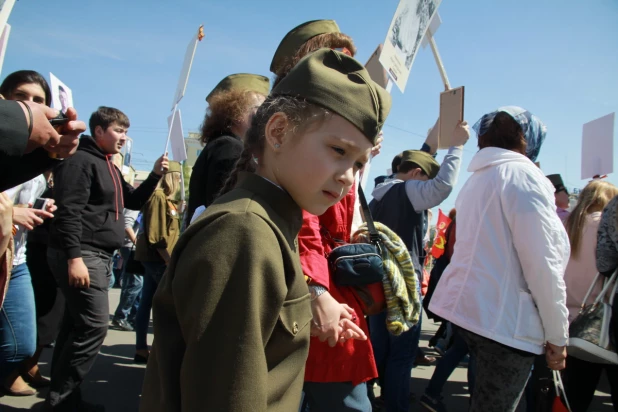 Девушки Барнаула на 9 мая 2015.