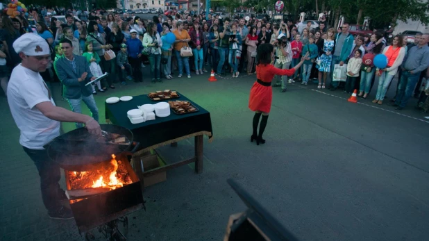 "Музейная ночь" в Барнауле. 16 мая 2015 года.