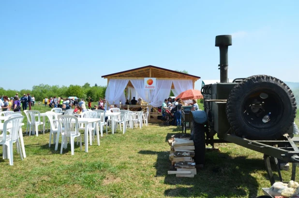 В Алтайском крае открыли царскую псовую охоту.