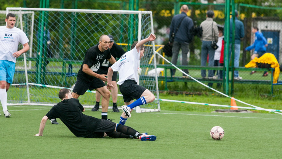 Кубок журналистов Алтайского края по футболу. Барнаул, 23 мая 2015 года.