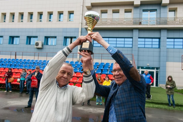 Кубок журналистов Алтайского края по футболу. Барнаул, 23 мая 2015 года.