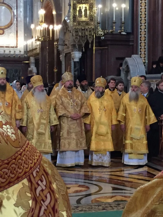 Епископ Барнаульский и Алтайский Сергий возведен в сан митрополита.