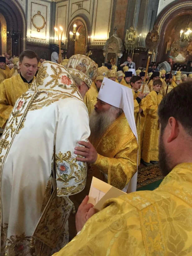 Епископ Барнаульский и Алтайский Сергий возведен в сан митрополита.